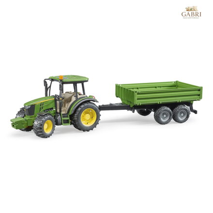 Bruder Traktor John Deere s valníkem
