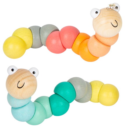 small foot Motorická hračka housenka 1 ks