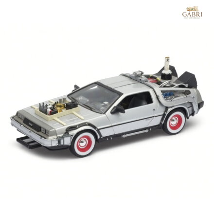 Welly DeLorean Návrat do budoucnosti III 1:24 - poškozený obal