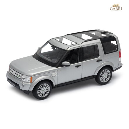 Welly Land Rover Discovery IV 1:24 stříbrný