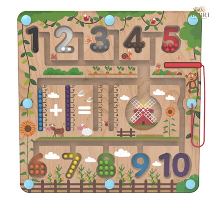 2Kids Toys Magnetická hrací deska Matematika