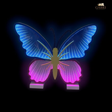 2Kids Toys LED NEON LIGHT lampička Motýl