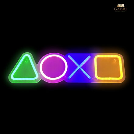 2Kids Toys LED NEON LIGHT lampička Gamepad buttons