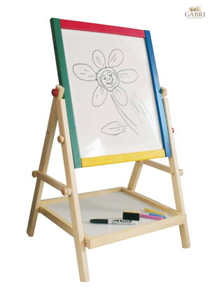 2Kids Toys Magnetická tabule oboustranná střední - poškozený obal