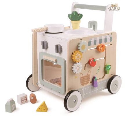 2Kids Toys Dřevěné chodítko Kuchyňka