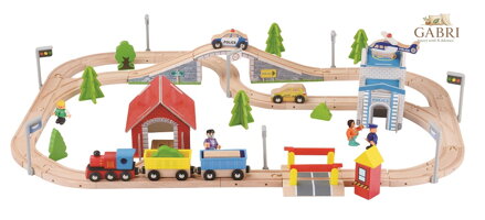 2Kids Toys Vláčkodráha 80 dílů