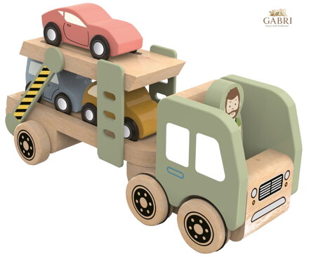 2Kids Toys Dřevěný autopřepravník