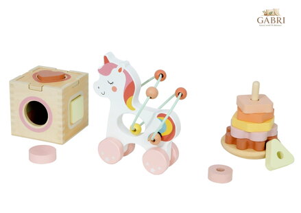 2Kids Toys Motorické hračky 3 v 1 Unicorn