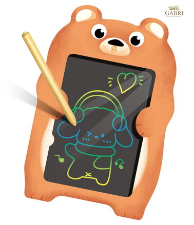 2Kids Toys Dětský LCD kreslící tablet Medvěd