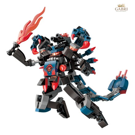 Qman MechaCorps 3101-3 Venom Ninja 2v1