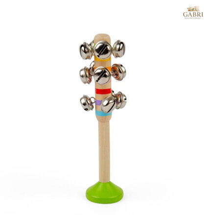 Bigjigs Toys Rolničky 1 ks zelená