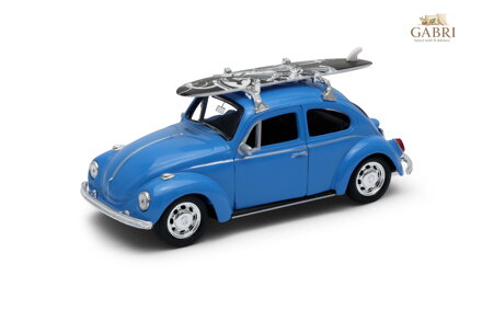 Welly Volkswagen Beetle model 1 : 34 modrý