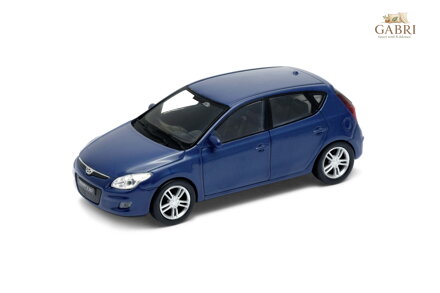 Welly Hyundai i30 1:34 tmavě červená