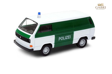 Welly Volkswagen T3 Van model 1:34 POLIZEI
