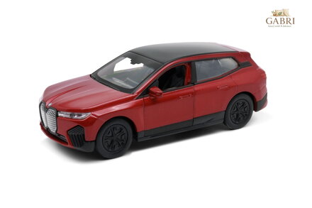 Welly - BMW iX 1:34 modrá