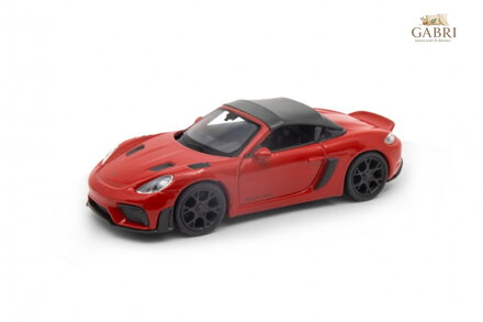 Welly Porsche 718 Spyder RS model 1:34 žluté