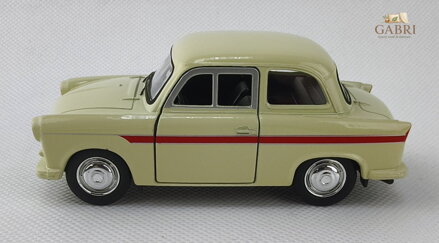 Welly Trabant P50 / P60 model 1:34 krémový