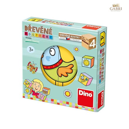 Dino Kostičky pro nejmenší dětičky 4 ks