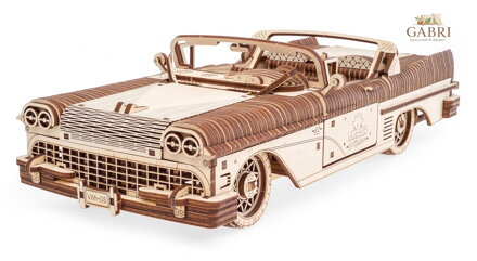 Ugears 3D dřevěné mechanické puzzle VM-05 Kabriolet snů