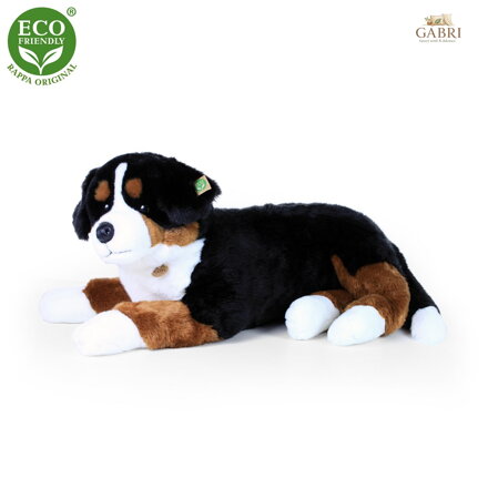 Rappa Velký plyšový pes Bernský salašnický ležící 89 cm ECO-FRIENDLY