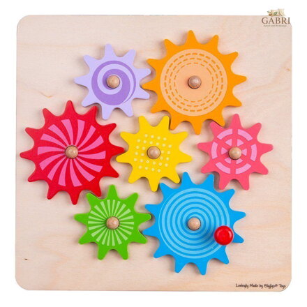 Bigjigs Toys Ozubená kolečka