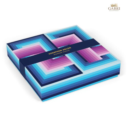 Galison Dřevěné puzzle Jonathan Adler Nekonečno 22 dílků