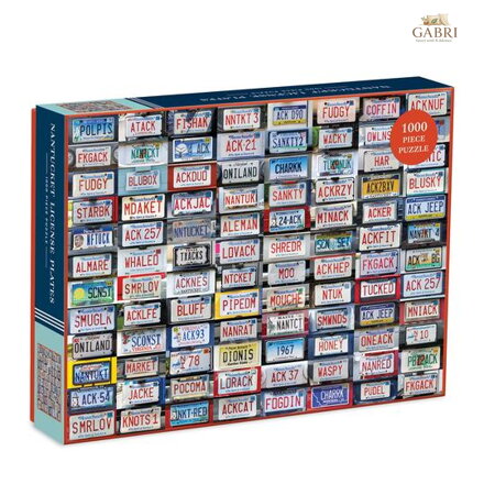 Galison Puzzle Koláž SPZ 1000 dílků