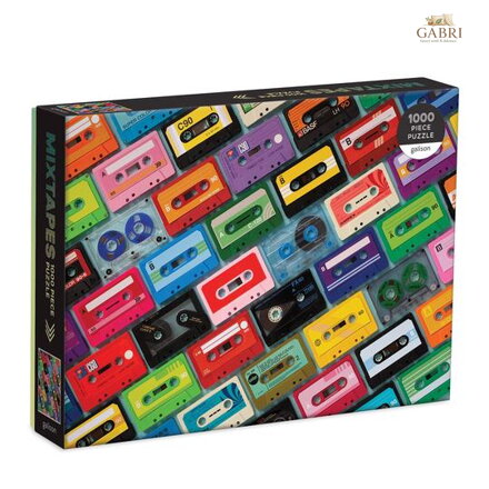 Galison Puzzle Mixtapes 1000 dílků