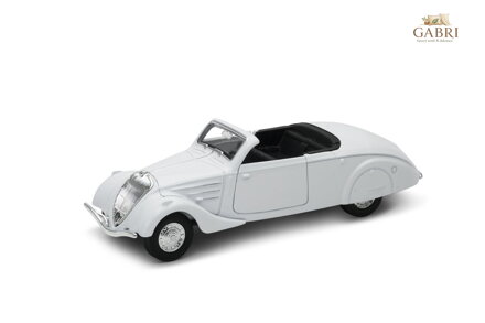Welly 1938 Peugeot 402 model 1:34 zelený bez střechy