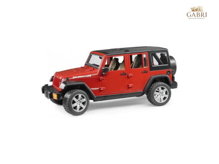 Bruder Jeep Wrangler RUBICON červený