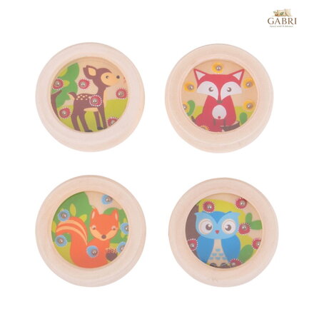 Bigjigs Toys hra minilabyrint zvířátka 1ks Srnka