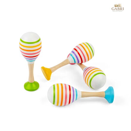 Bigjigs Toys Rumba koule sada 2 ks