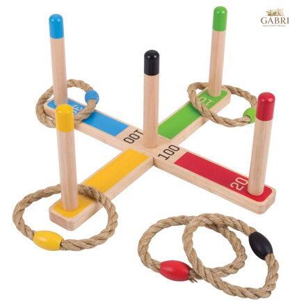 Bigjigs Toys Házení kruhů
