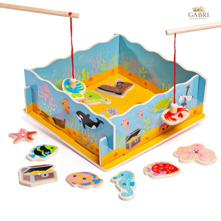 Bigjigs Toys Magnetické chytání rybiček