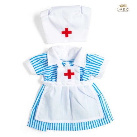 Bigjigs Toys Šaty zdravotní sestřičky pro panenku 28 cm