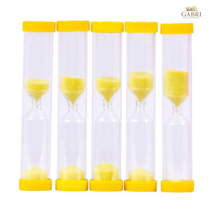 Bigjigs Toys Přesýpací hodiny 3 minuty 1ks žluté