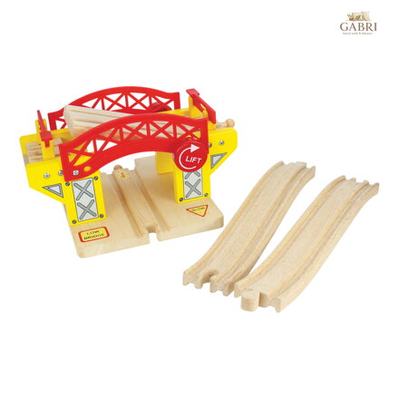 Bigjigs Rail Zvedací most - poškozený obal