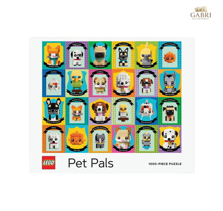 Chronicle Books Puzzle LEGO® Zvířecí kamarádi 1000 dílků