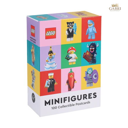 Chronicle Books LEGO® Minifigurky 100 ks pohlednic