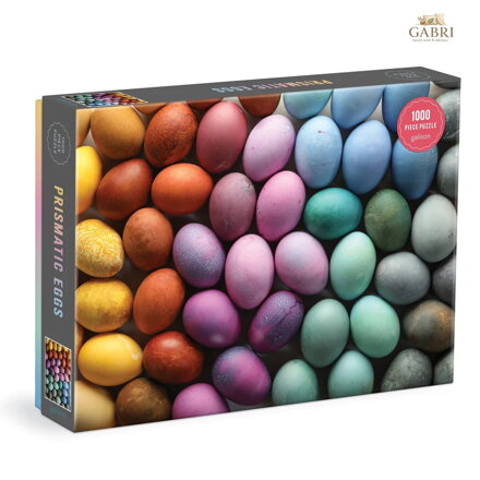 Galison Puzzle Prizmatická vejce 1000 dílků