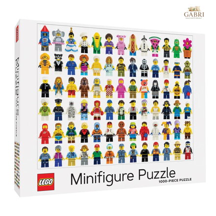 Chronicle Books Puzzle LEGO® Minifigurky 1000 dílků - poškozený obal