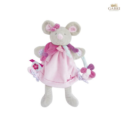 Doudou Plyšový maňásek myška 28 cm