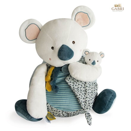 Doudou Koala Yoca s prostorem pro uložení pyžámka 40 cm
