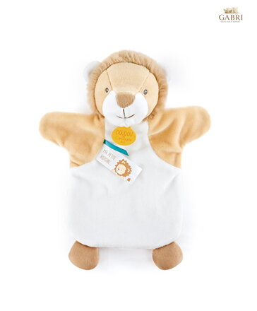 Doudou Plyšový maňásek lvíček 25 cm