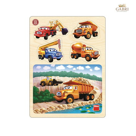 Dino Puzzle Tatra v lomu 13 dílků