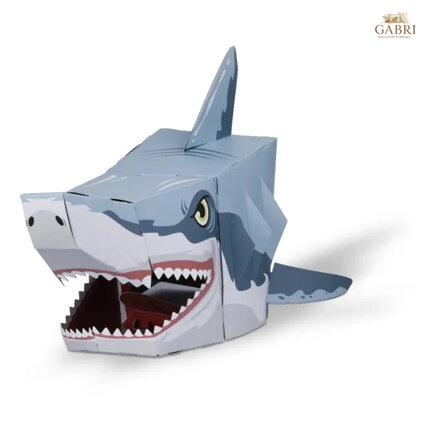 Fiesta Crafts Kreativní sada 3D maska Žralok
