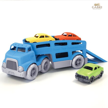 Green Toys Tahač s autíčky
