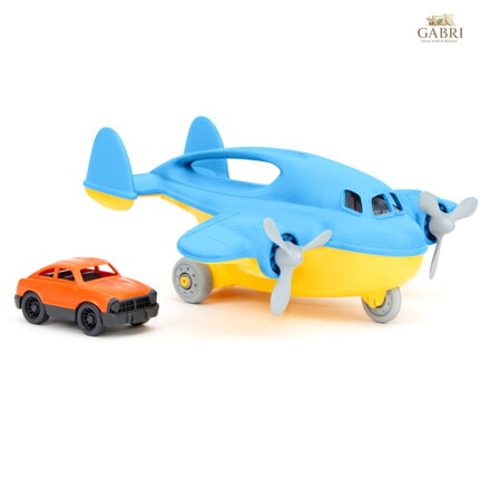 Green Toys Dopravní letadlo modré