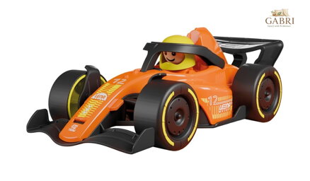 Lena Závodní vůz Formule oranžová