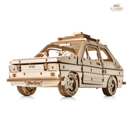 Little Story 3D dřevěná skládačka FSO Fiat 126p